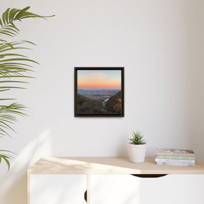 On The Way To Mount Brandon Matte Canvas, Framed (Multi-color)