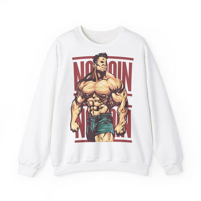 Muscle Power Unisex Heavy Blend™ Crewneck Sweatshirt - Bold Graphic Design