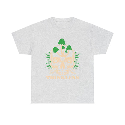 Mushroom Skull 'THINKLESS' T-Shirt