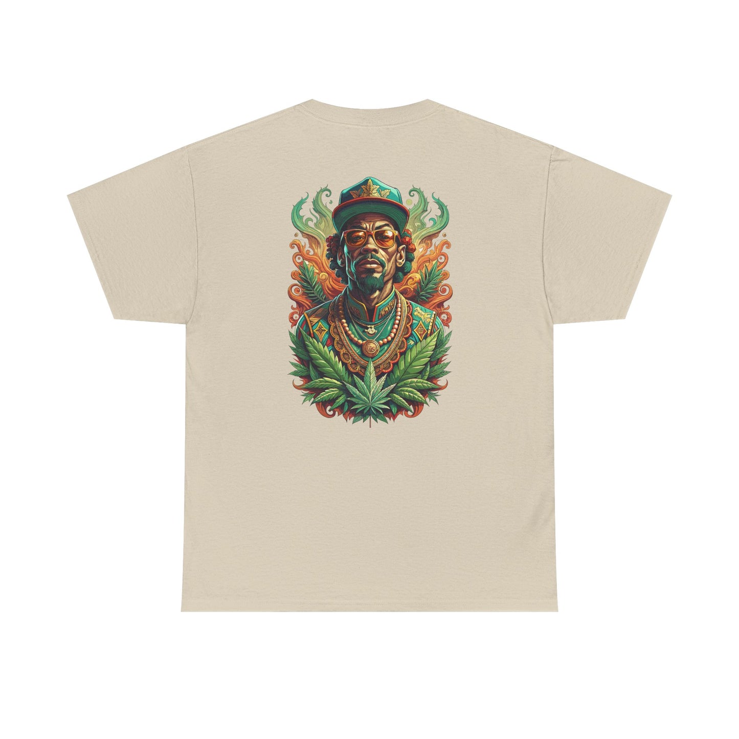Reggae Lion Tee — Rasta Portrait Graphic T-Shirt