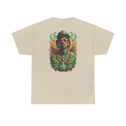 Reggae Lion Tee — Rasta Portrait Graphic T-Shirt