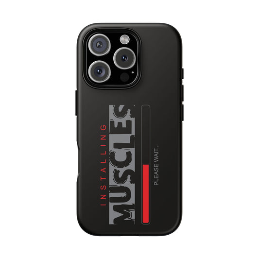 Installing Muscles Phone Case - Tough Cases for Fitness Enthusiasts