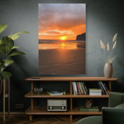 Sunset in Ballybunion Matte Canvas, Stretched, 1.25"