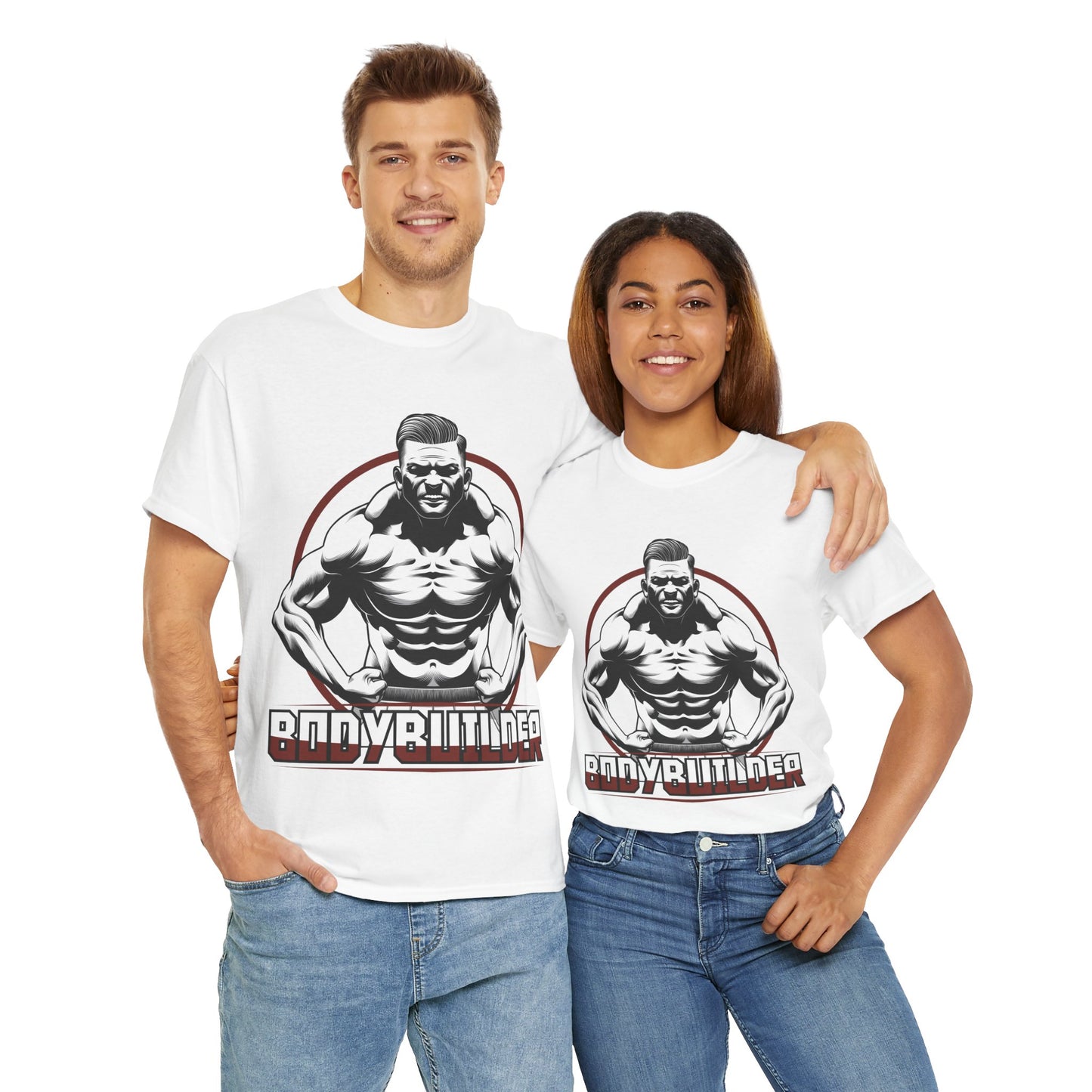 Bodybuilder Unisex Heavy Cotton Tee
