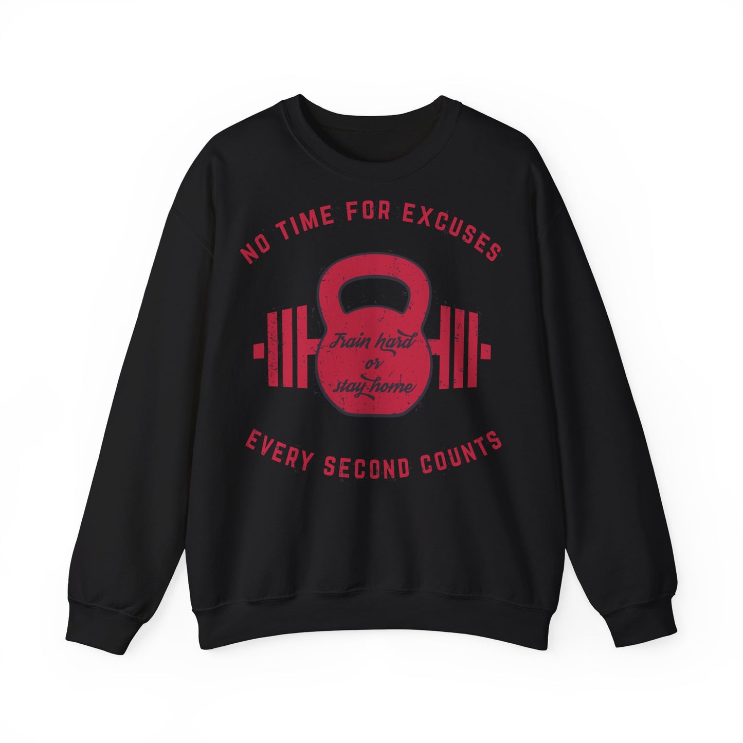 No Time For Excuse Unisex Heavy Blend™ Crewneck Sweatshirt