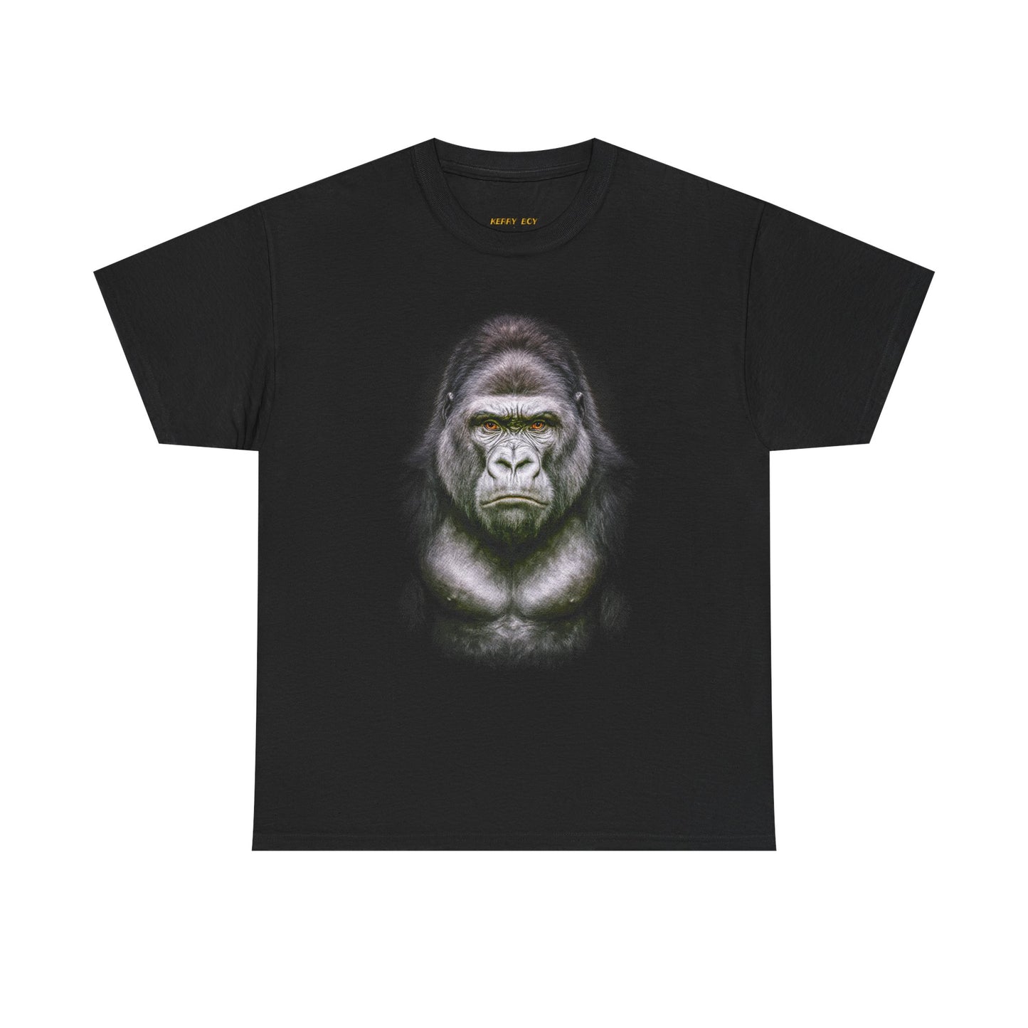 Gorilla Portrait T‑Shirt — Fierce Primate Graphic Tee