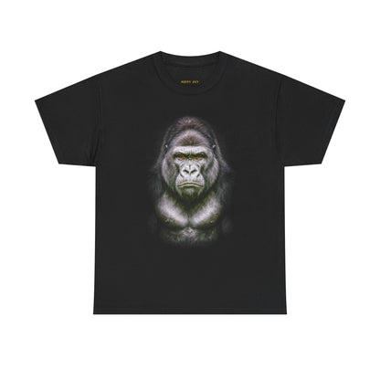 Gorilla Portrait T‑Shirt — Fierce Primate Graphic Tee