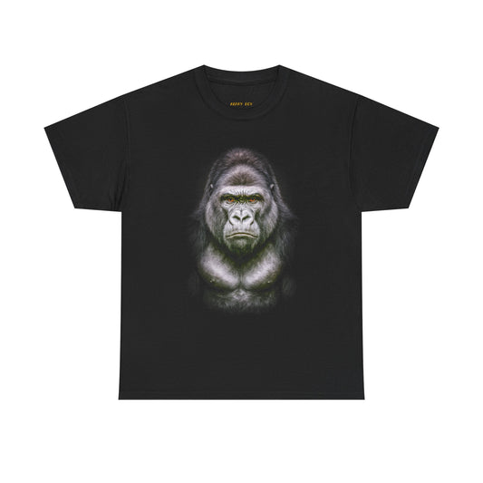 Gorilla Portrait T‑Shirt — Fierce Primate Graphic Tee