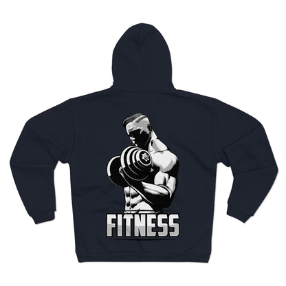 Fitness II Unisex Hooded Zip Sweatshirt