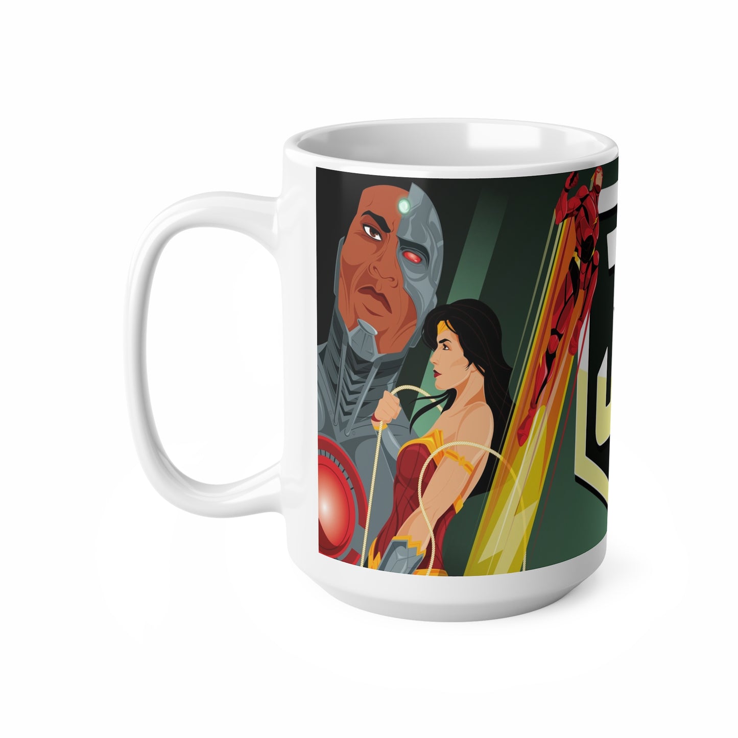 Superhero Ceramic Coffee Cups - 11oz & 15oz - Perfect for Fans & Collectors