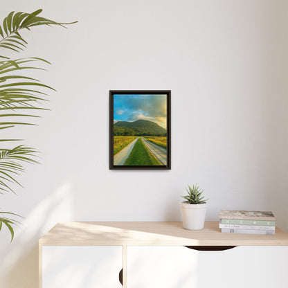 Mountain Torc Matte Canvas, Framed (Multi-color)