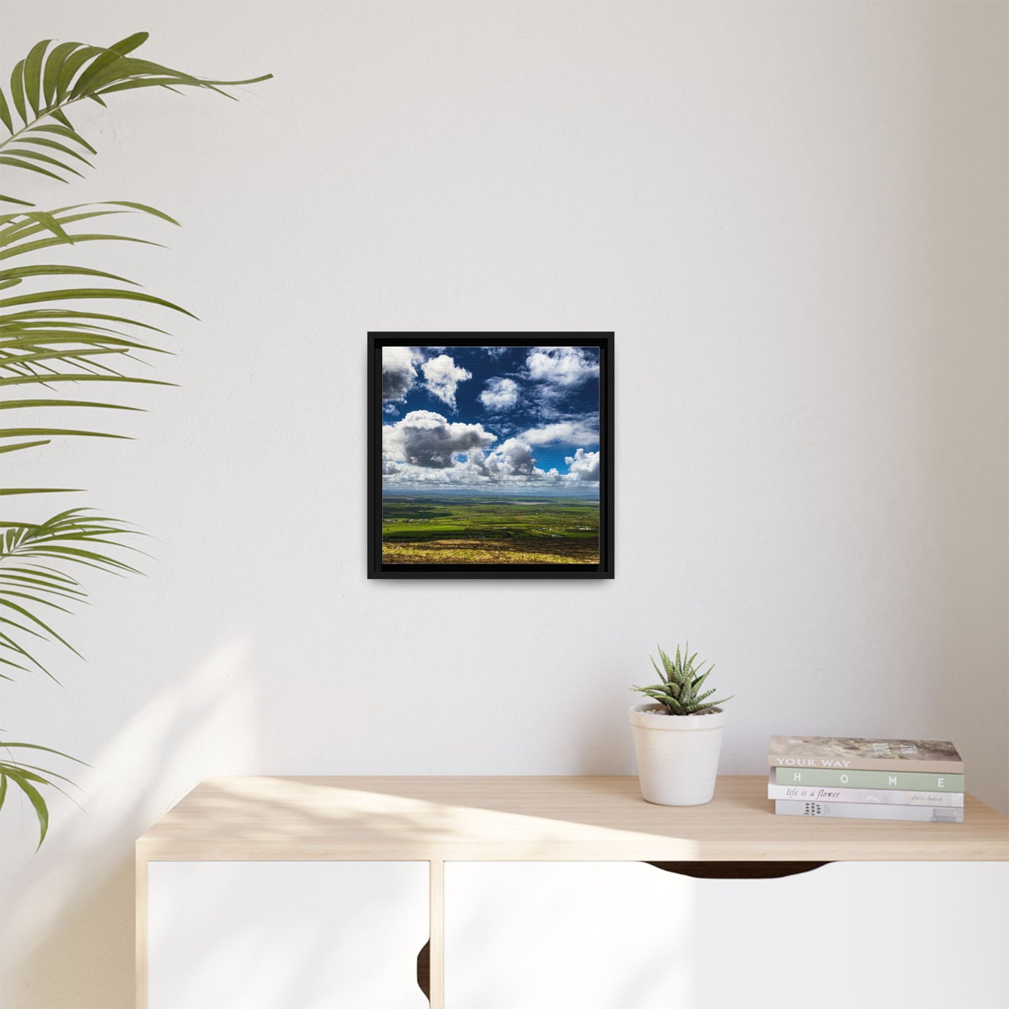 Kerry Panorama Matte Canvas, Framed (Multi-color)