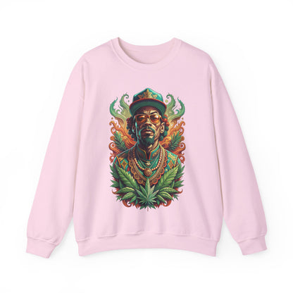 Reggae Lion — Rasta Portrait Graphic Sweatshirt