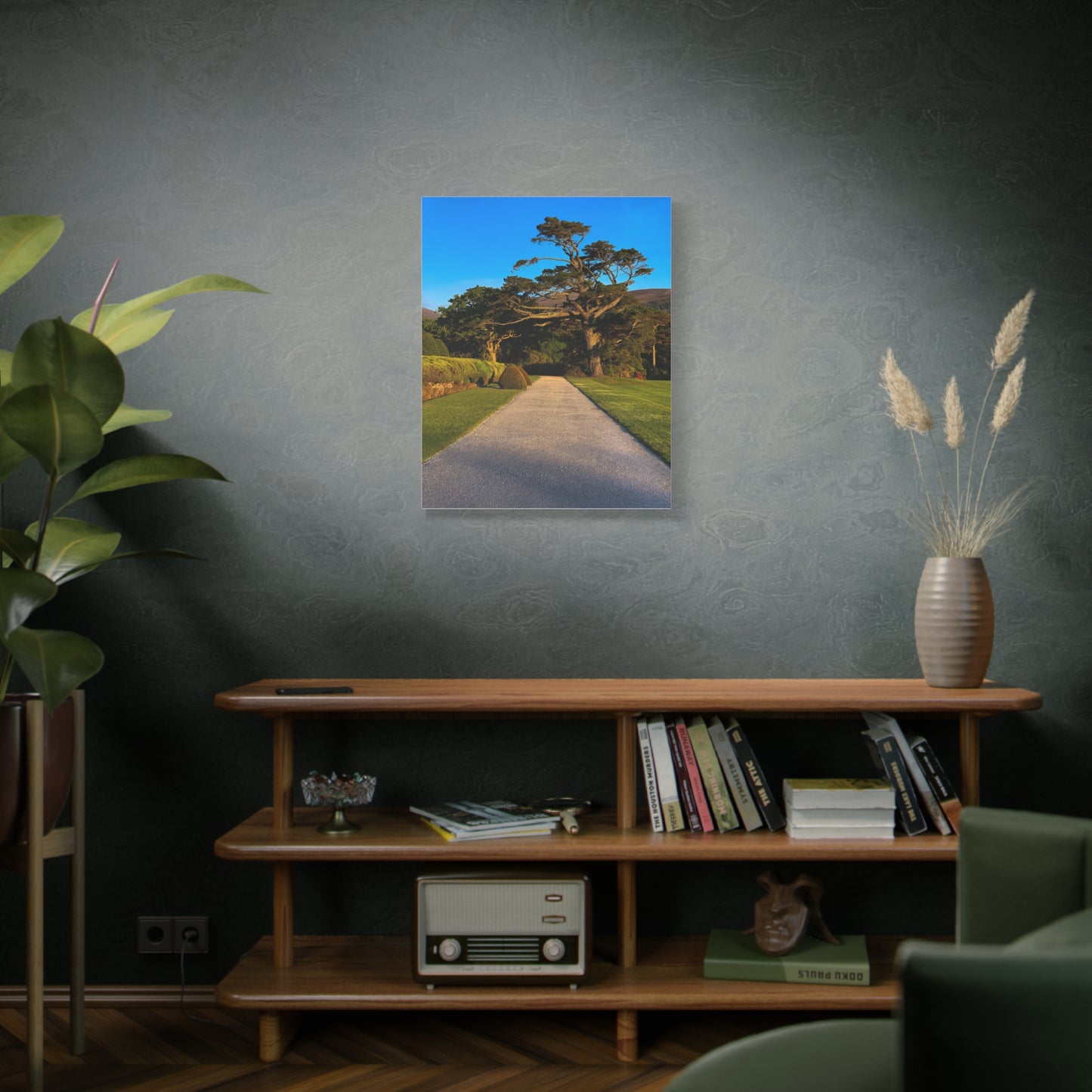 Muckross House Garden Matte Canvas, Stretched, 1.25"
