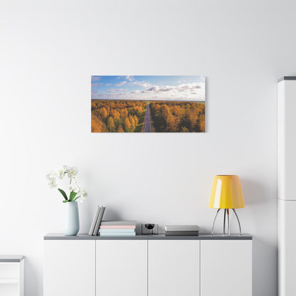 Somewhere in Lithuania Matte Canvas, Stretched, 1.25"