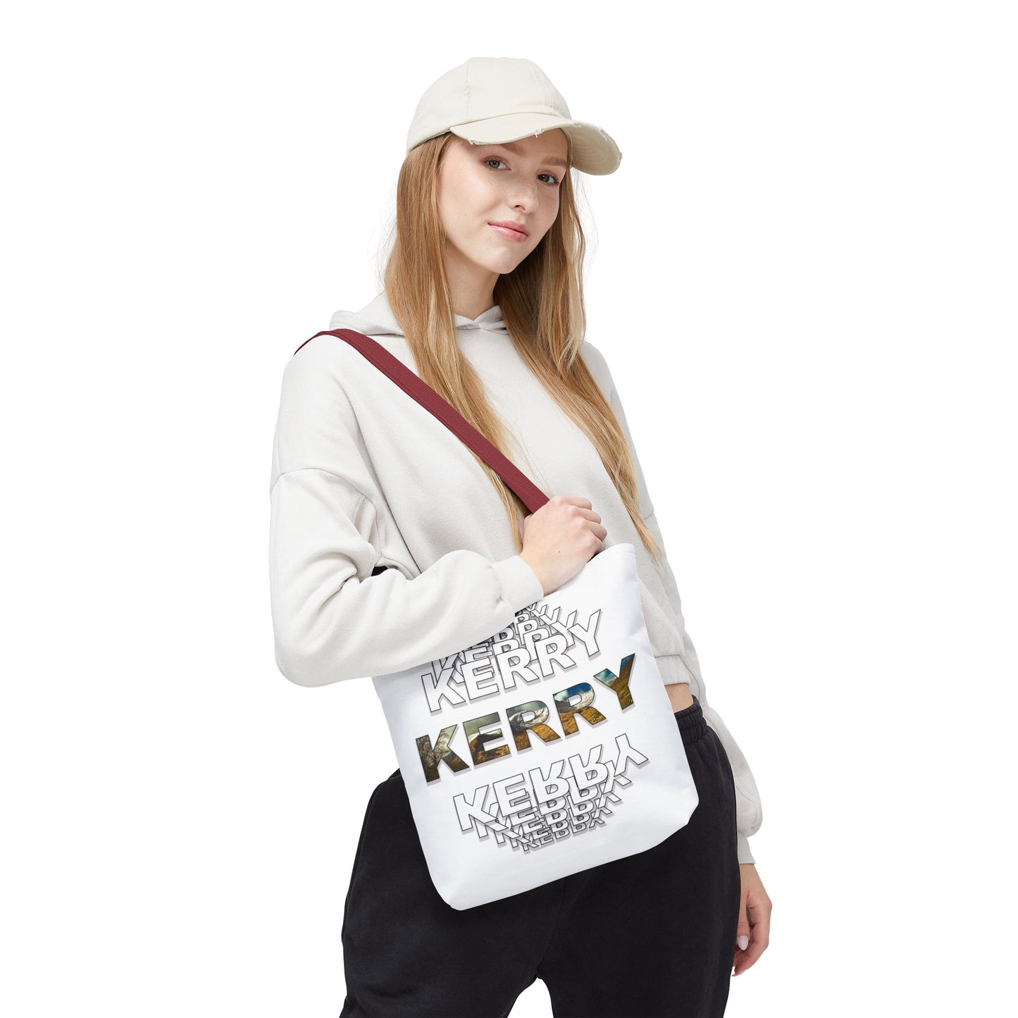 Kerry Kerry white Tote Bag (AOP)