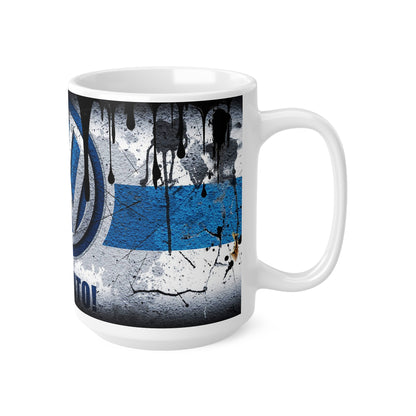 VW Graffiti Style Ceramic Coffee Mug - 11oz & 15oz