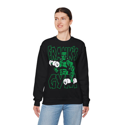 Frank's Gym Workout Crewneck Sweatshirt - Unisex Heavy Blend™ Black
