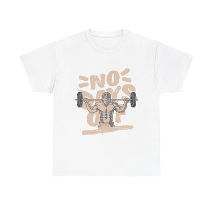 No Days Off Unisex Heavy Cotton Tee