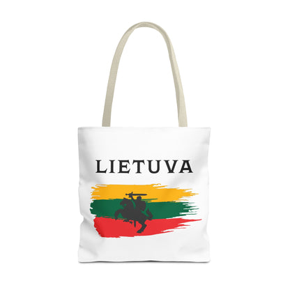 Cultural Spirit Tote Bag - Celebrate Lithuania with Vibrant Design