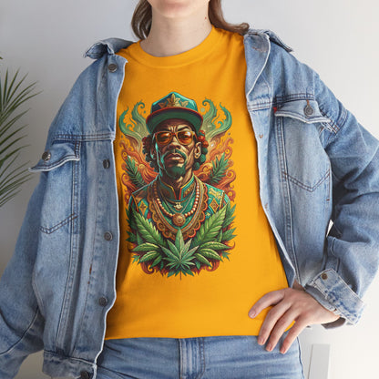 Reggae Lion Tee — Rasta Portrait Graphic T-Shirt