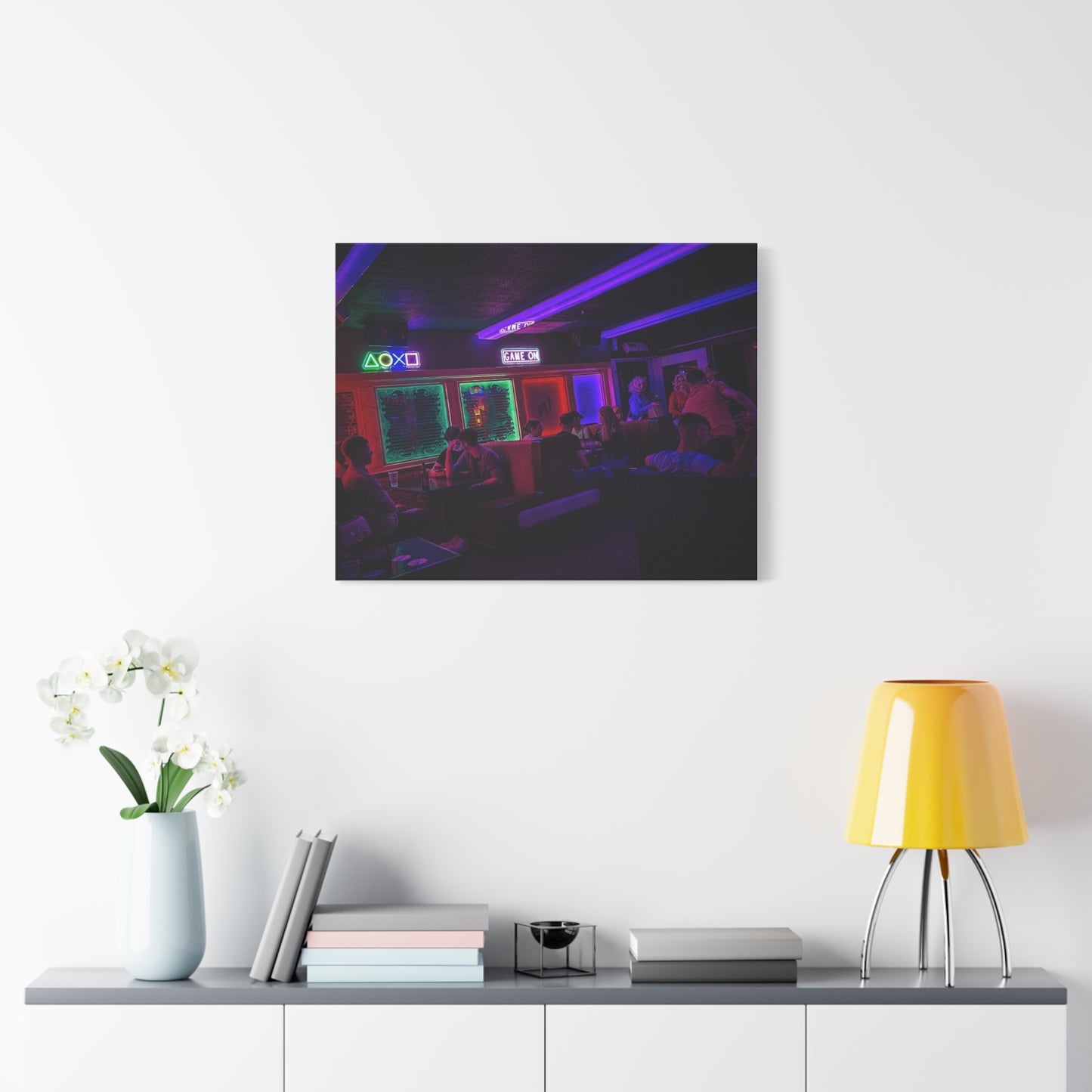 The Mermaids Nite Club Matte Canvas, Stretched, 1.25"