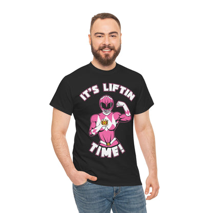 Powerful Pink Hero Unisex Heavy Cotton Tee - It's LIT Black