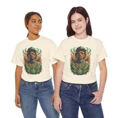 Reggae Lion Tee — Rasta Portrait Graphic T-Shirt
