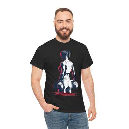 Girl In Gym Unisex Heavy Cotton Tee