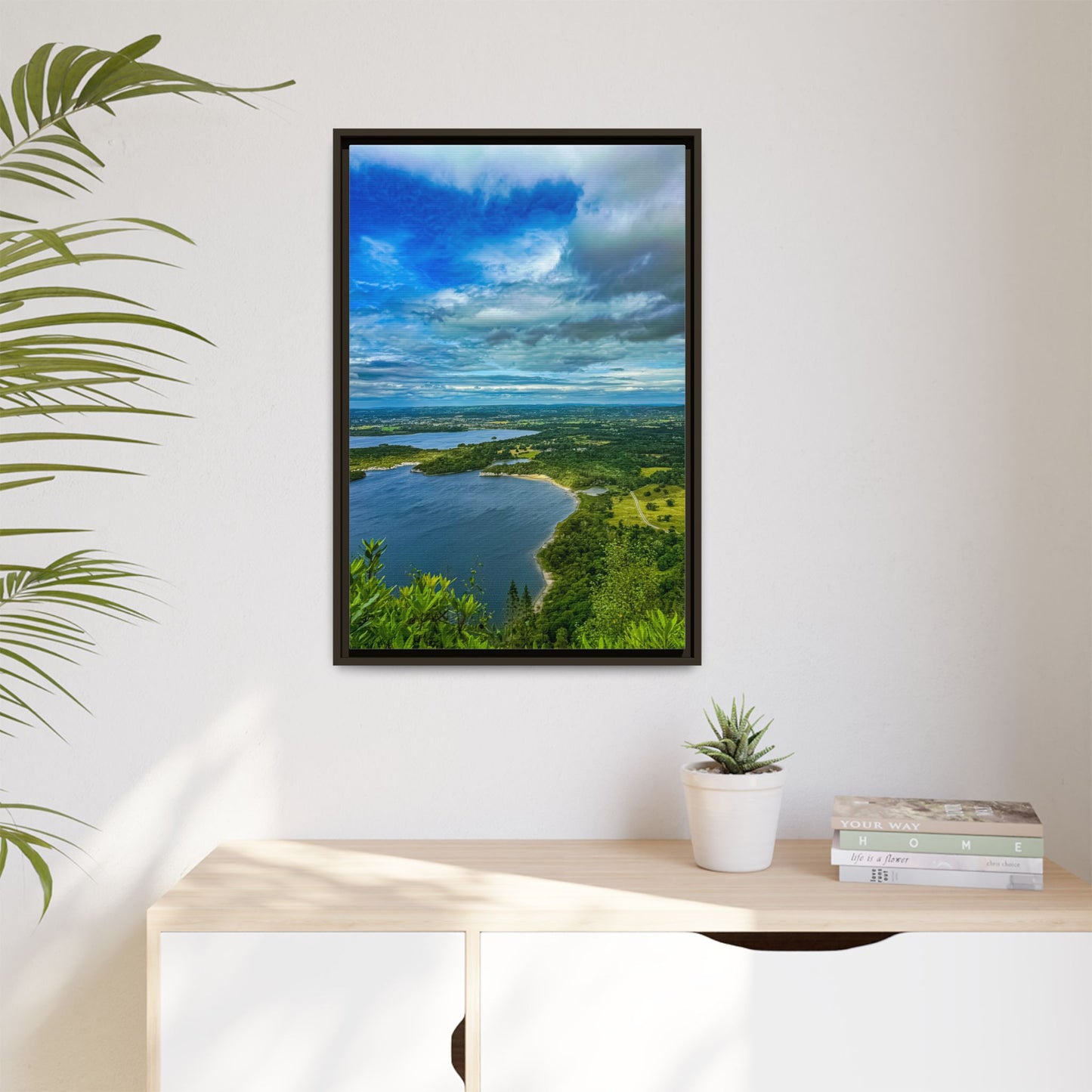 Killarney Trail 2 Matte Canvas, Framed (Multi-color)