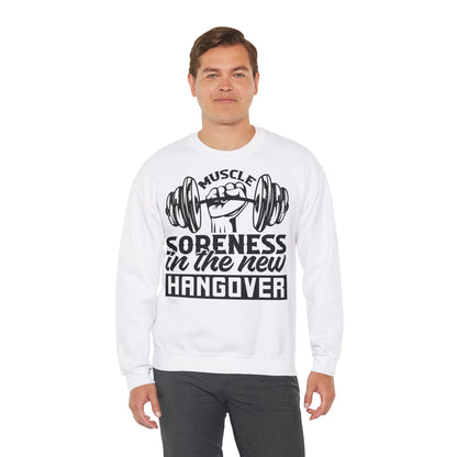 Muscle Soreness Crewneck Sweatshirt - Funny Fitness Gift