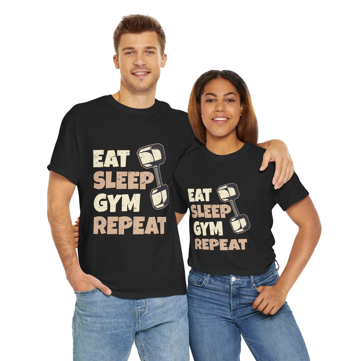 Eat Sleep Unisex Heavy Cotton Tee