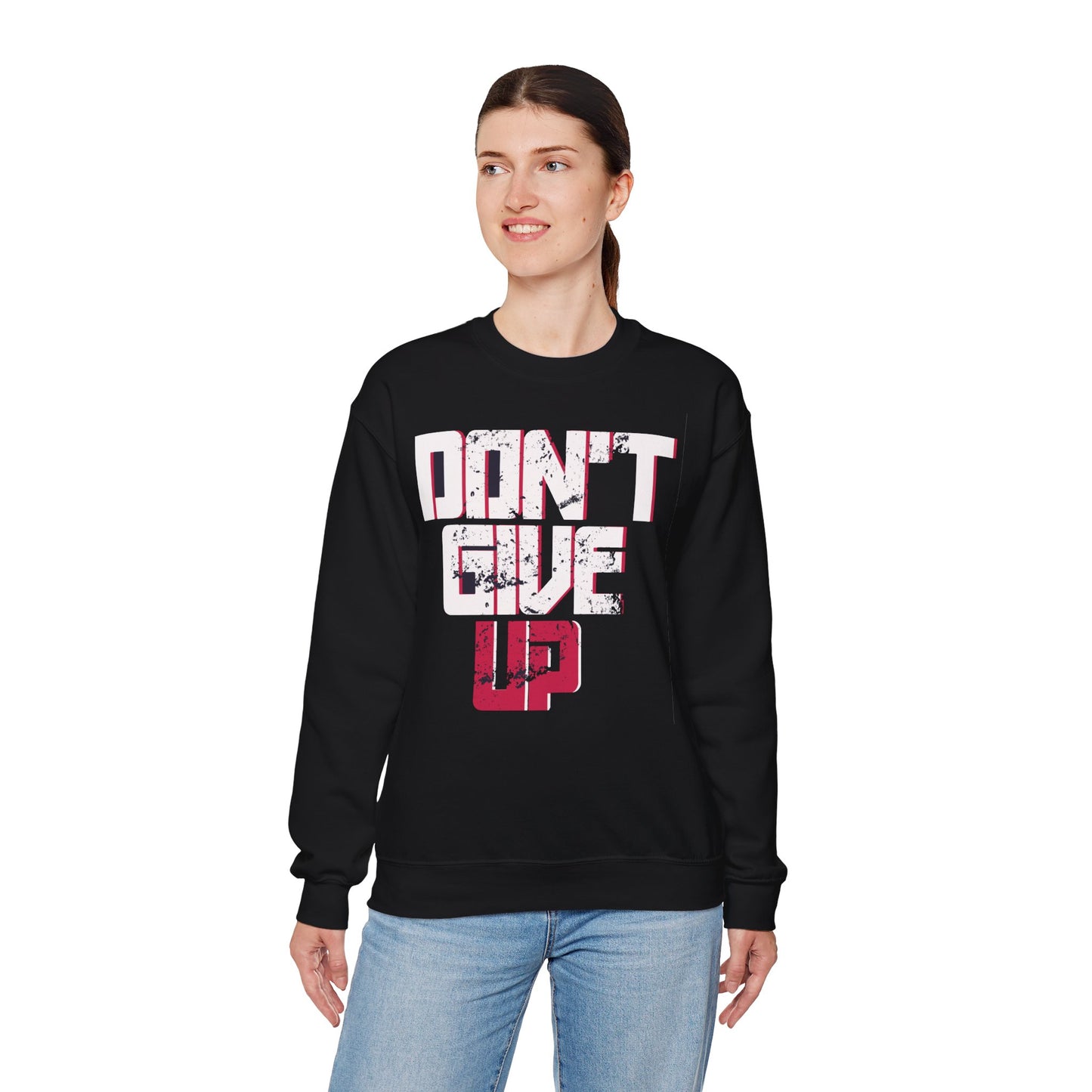 Motivational Unisex Crewneck Sweatshirt - Don't Give Up