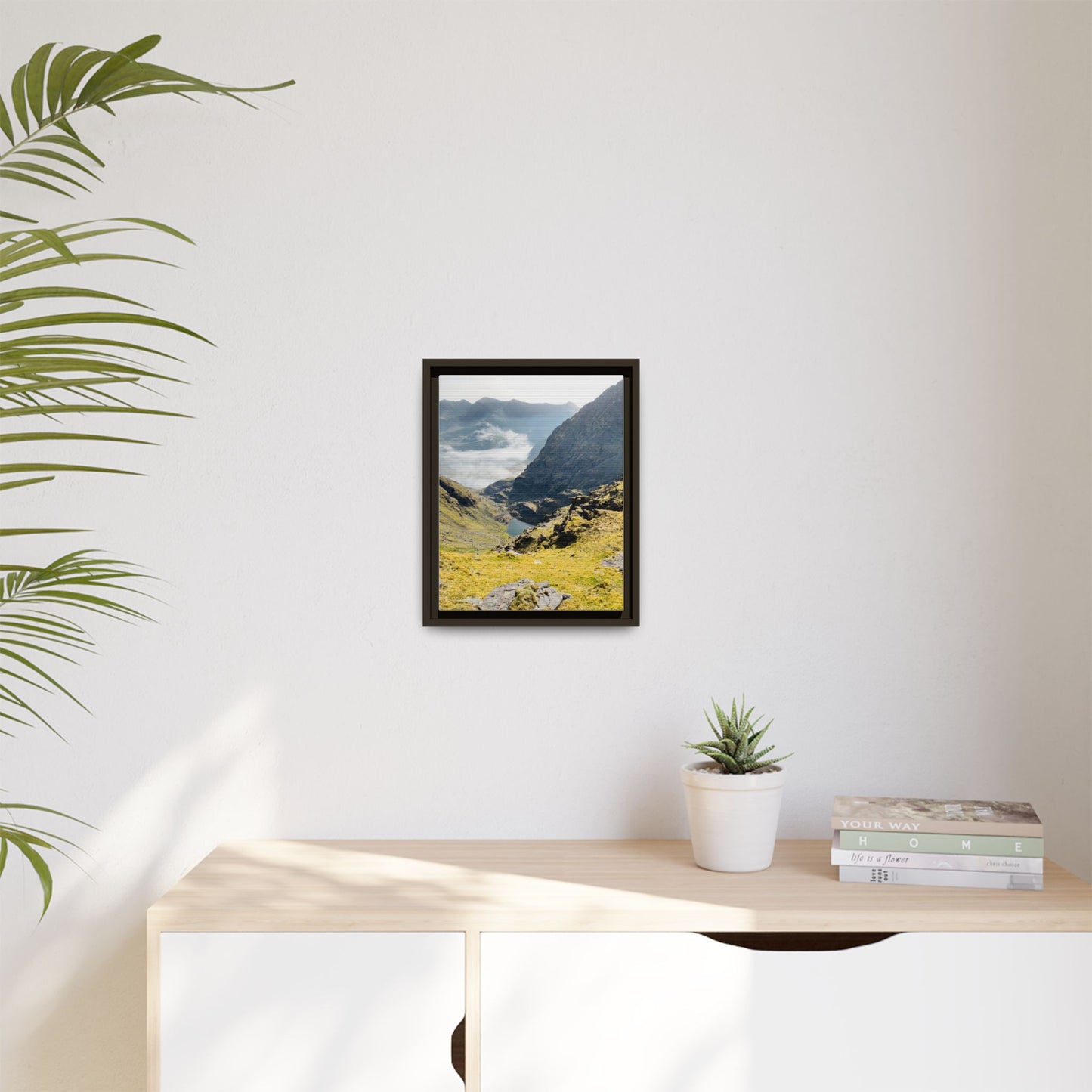 Kerry Mount Matte Canvas, Framed (Multi-color)