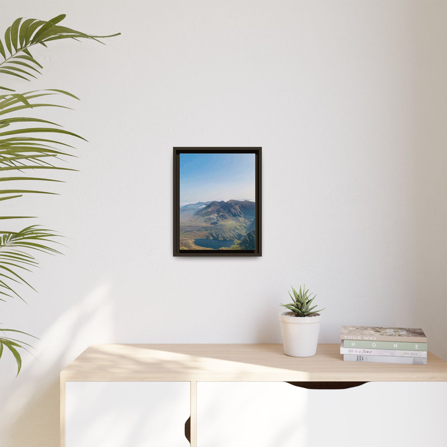 MacGillycuddy's Reeks Matte Canvas, Framed (Multi-color)