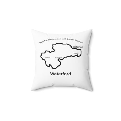Waterford Spun Polyester Square Pillow White Edition 4 Sizes