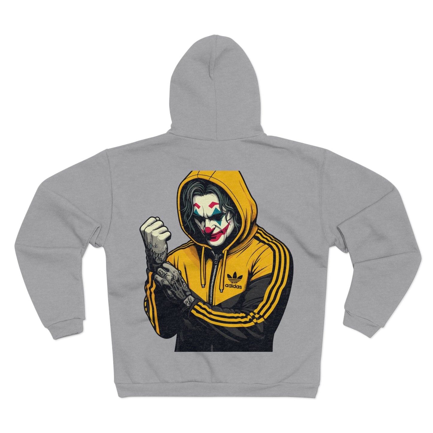 Joker Has A Gift Unisex Hooded Zip Sweatshirt