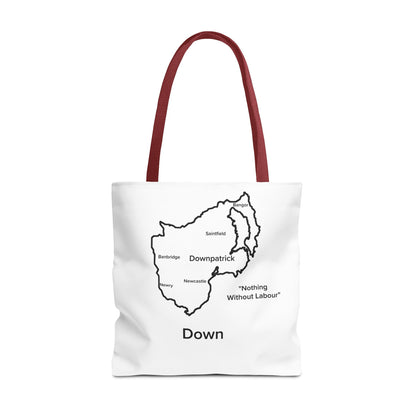 Down Tote Bag White Edition