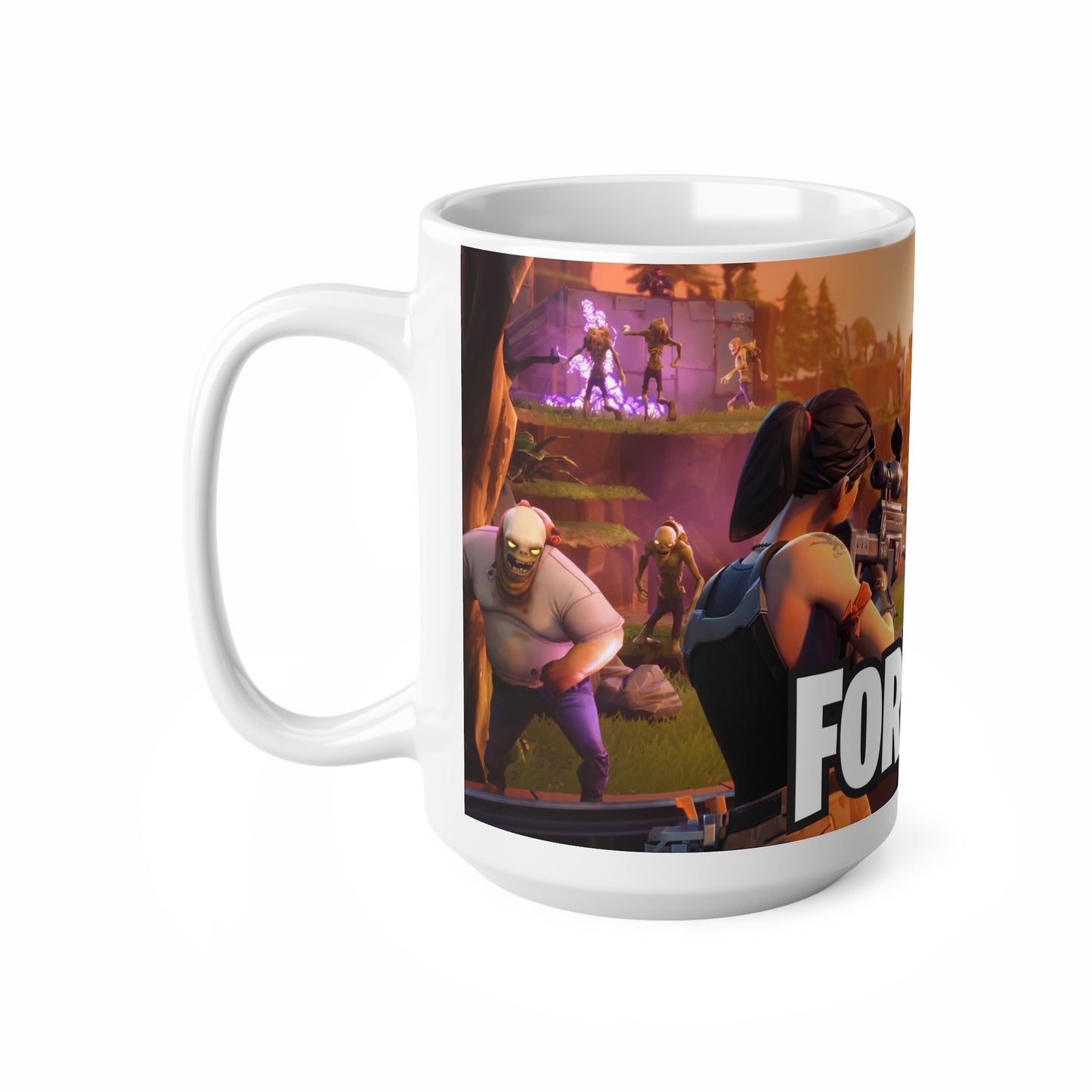 Fortnite Ceramic Coffee Cup - Gamer Mug for Esports Fans, 11oz & 15oz