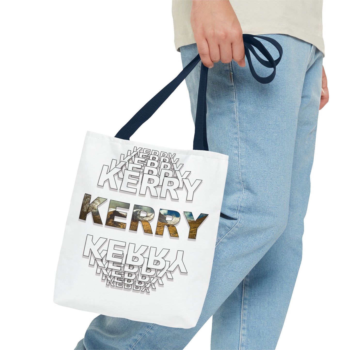 Kerry Kerry white Tote Bag (AOP)