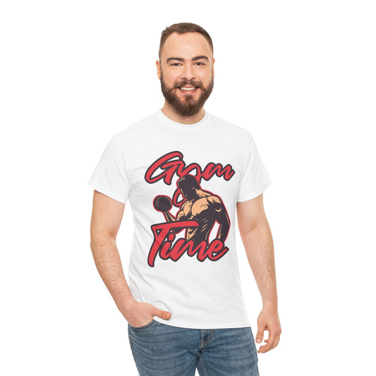 Gym Time Unisex Heavy Cotton Tee