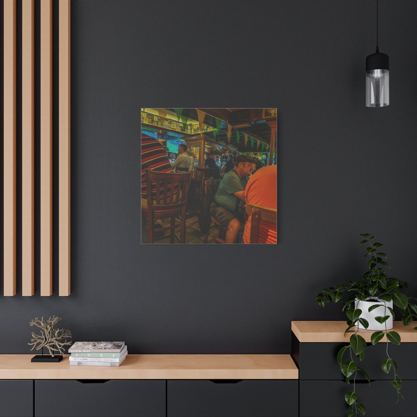Irish Pub Matte Canvas, Stretched, 1.25"