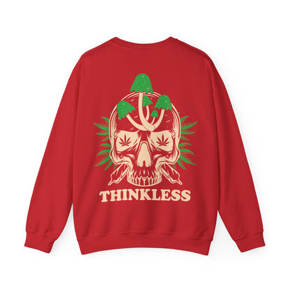 Mushroom Skull 'THINKLESS' Sweatshirt