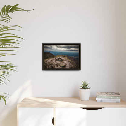 Carrauntoohil Summit Matte Canvas, Framed (Multi-color)