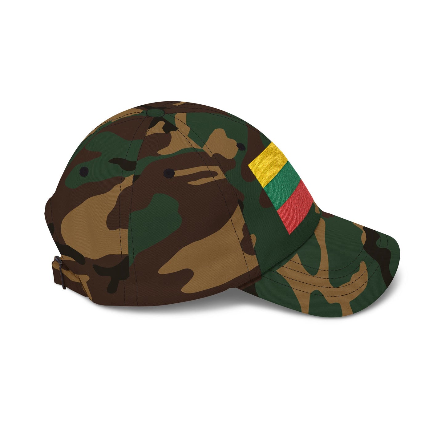 Lithuania Flag Embroidered Classic Dad Cap - Stylish Cotton Hat for Men