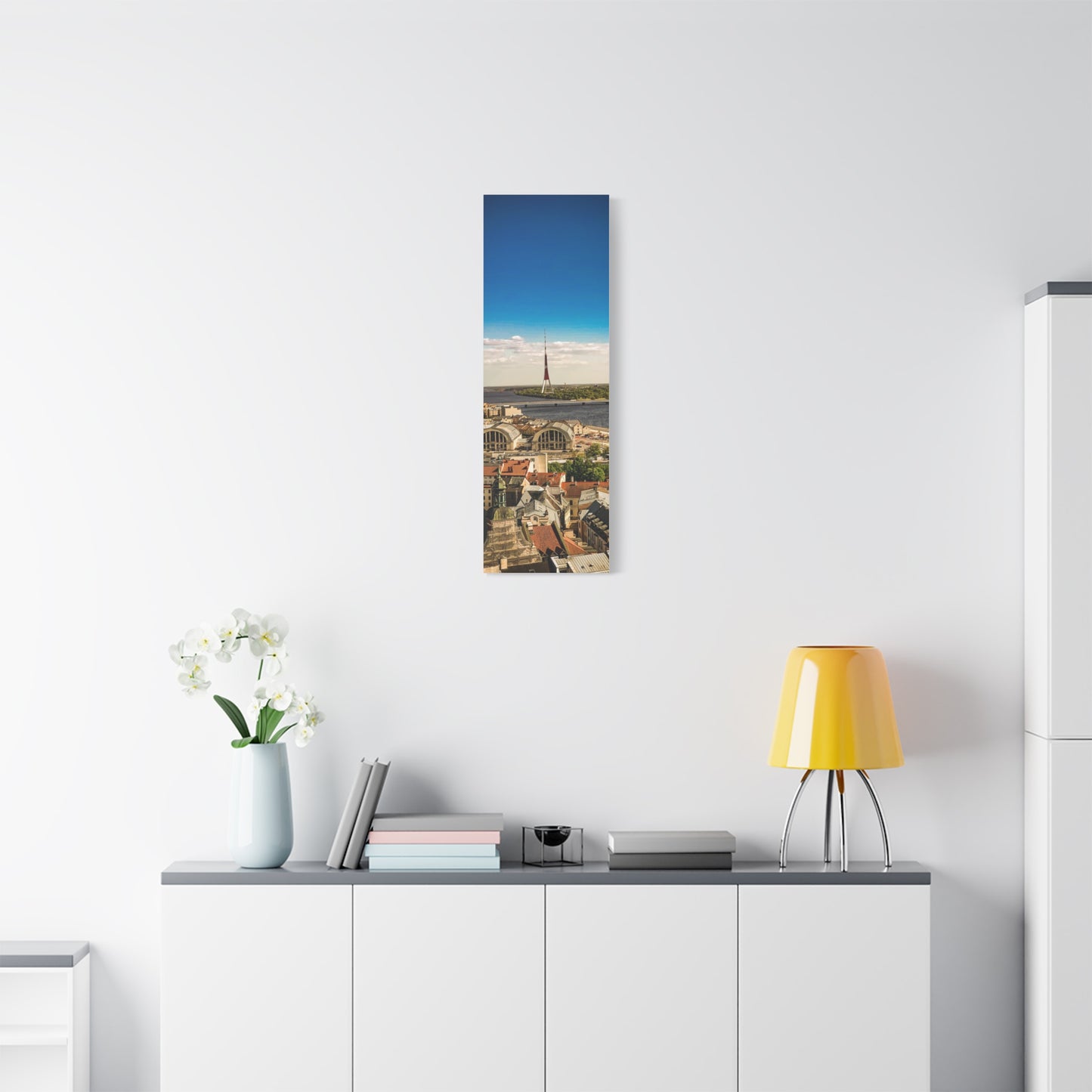 Riga TV Tower Matte Canvas, Stretched, 1.25"