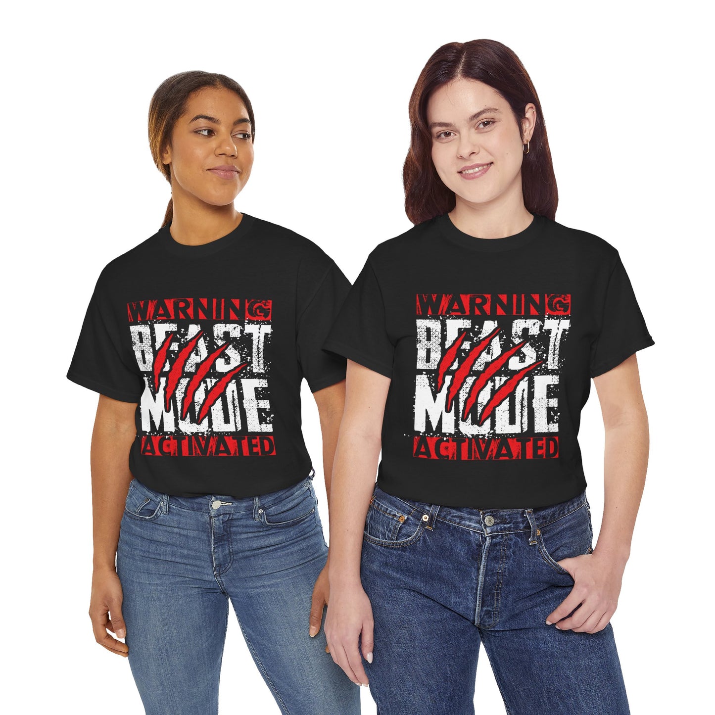 Warning Unisex Heavy Cotton Tee