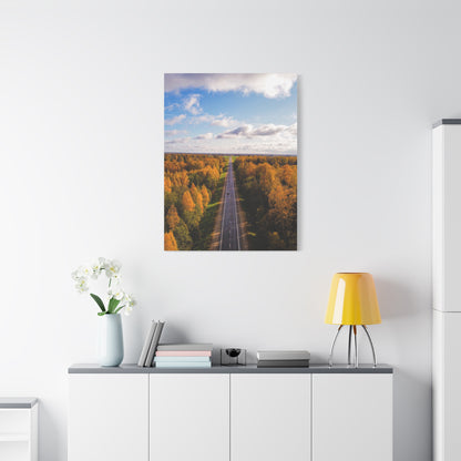 Somewhere in Lithuania Matte Canvas, Stretched, 1.25"