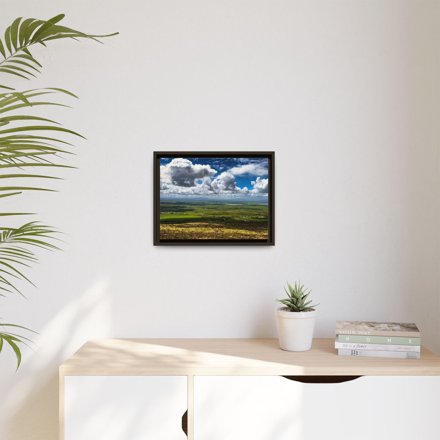 Kerry Panorama Matte Canvas, Framed (Multi-color)