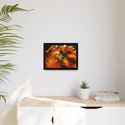 Listowel Church Matte Canvas, Framed (Multi-color)